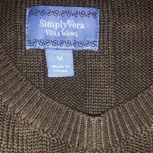 Grey Vera Wang sweater